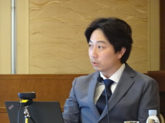 基調講演の座長を務めていただいたよこた内科クリニック院長横田一樹先生